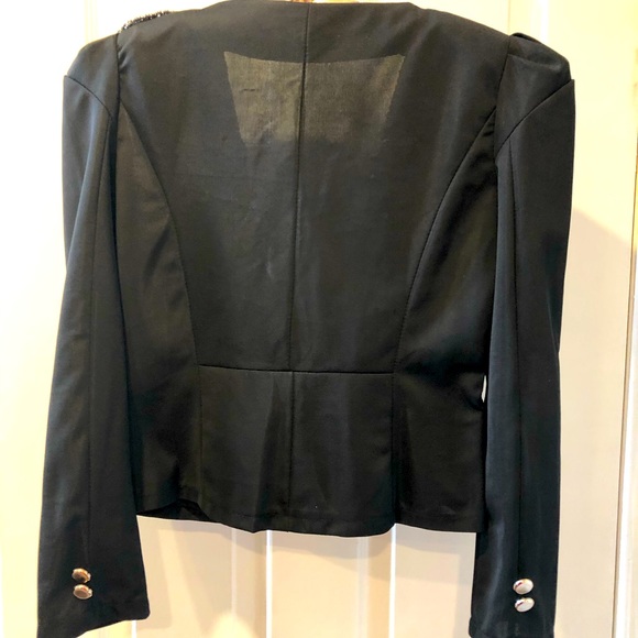 Black Fitted “Drummer” Jacket - Picture 5 of 7